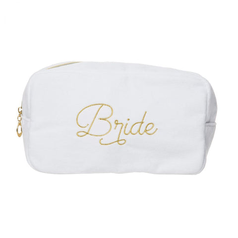 Large Velvet Bag | Bride