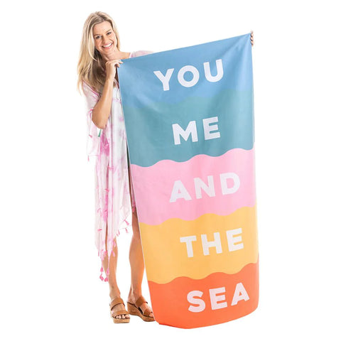 You Me and the Sea | Quick Dry Towel